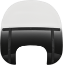 Memphis Shades MEB6101 Memphis Fats Windshield for Fat Boy - 15in. - Night Shades Black - sxspowersports