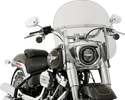 Memphis Shades MEB6401 Memphis Fats Windshield for Fat Boy - 21in. - Night Shades Black - sxspowersports