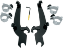 Memphis Shades MEB8919 Trigger-Lock Mount Kit for Sportshield Windshields - Black - sxspowersports