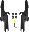 Memphis Shades MEB8922 Trigger-Lock Mount Kit for Sportshield Windshields - Black - sxspowersports