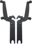 Memphis Shades MEB8927 Trigger-Lock Mount Kit for Sportshield Windshields - Black - sxspowersports