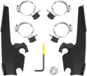 Memphis Shades MEB8976 Trigger-Lock Mount Kit for Batwing Fairing and Fats/Slim Windshields - Black - sxspowersports