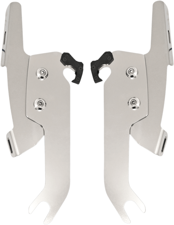 Memphis Shades MEK1752 Plates-Only Kit for Changing Fats/Slim to Sportshield - Polished - sxspowersports