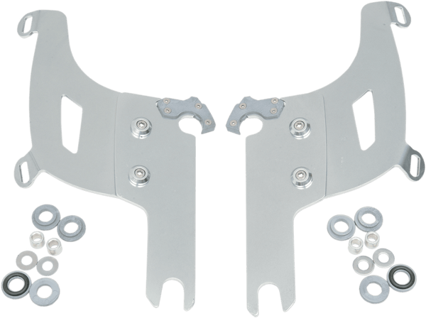 Memphis Shades MEK1998 Trigger-Lock Mount Kit for Bullet Fairing - Polished - sxspowersports