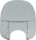 Memphis Shades MEM37112 Memphis Fats Windshield (9in. Cutout) - 19in. - Black Smoke - sxspowersports