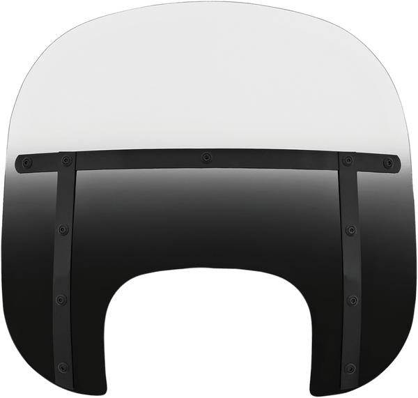 Memphis Shades MEM6001 Memphis Fats Windshield for Fat Boy - 13in. - Black - sxspowersports