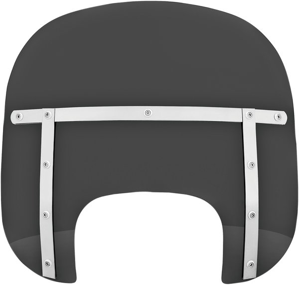 Memphis Shades MEM6001 Memphis Fats Windshield for Fat Boy - 13in. - Black - sxspowersports