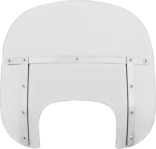 Memphis Shades MEM6001 Memphis Fats Windshield for Fat Boy - 13in. - Black - sxspowersports