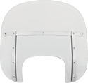Memphis Shades MEM6101 Memphis Fats Windshield for Fat Boy - 15in. - Black - sxspowersports