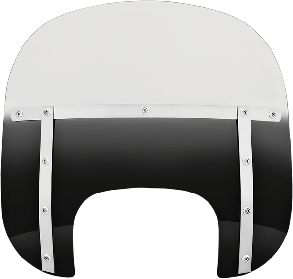 Memphis Shades MEM6101 Memphis Fats Windshield for Fat Boy - 15in. - Black - sxspowersports