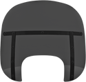 Memphis Shades MEM6401 Memphis Fats Windshield for Fat Boy - 21in. - Black - sxspowersports