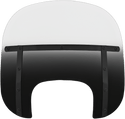 Memphis Shades MEM6401 Memphis Fats Windshield for Fat Boy - 21in. - Black - sxspowersports