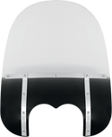 Memphis Shades MEM6531 Memphis Fats Windshield (Dual Cutout) - 21in. - Gradient Black - sxspowersports