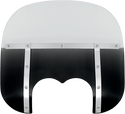 Memphis Shades MEM6631 Memphis Fats Windshield (Dual Cutout) - 13in. - Gradient Black - sxspowersports