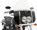 Memphis Shades MEM6631 Memphis Fats Windshield (Dual Cutout) - 13in. - Gradient Black - sxspowersports