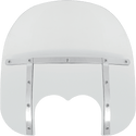 Memphis Shades MEM6730 Memphis Fats Windshield (Dual Cutout) - 15in. - Clear - sxspowersports