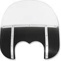 Memphis Shades MEM6731 Memphis Fats Windshield (Dual Cutout) - 15in. - Gradient Black - sxspowersports