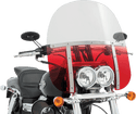 Memphis Shades MEM6937 Memphis Fats Windshield (Dual Cutout) - 19in. - Gradient Burnt Orange - sxspowersports