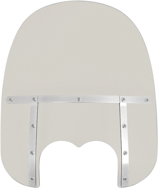 Memphis Shades MEM6937 Memphis Fats Windshield (Dual Cutout) - 19in. - Gradient Burnt Orange - sxspowersports