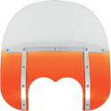 Memphis Shades MEM6937 Memphis Fats Windshield (Dual Cutout) - 19in. - Gradient Burnt Orange - sxspowersports