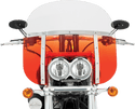 Memphis Shades MEM6937 Memphis Fats Windshield (Dual Cutout) - 19in. - Gradient Burnt Orange - sxspowersports