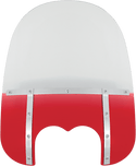 Memphis Shades MEM6937 Memphis Fats Windshield (Dual Cutout) - 19in. - Gradient Burnt Orange - sxspowersports