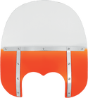 Memphis Shades MEM6937 Memphis Fats Windshield (Dual Cutout) - 19in. - Gradient Burnt Orange - sxspowersports