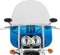 Memphis Shades MEM6937 Memphis Fats Windshield (Dual Cutout) - 19in. - Gradient Burnt Orange - sxspowersports