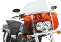 Memphis Shades MEM6937 Memphis Fats Windshield (Dual Cutout) - 19in. - Gradient Burnt Orange - sxspowersports