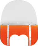 Memphis Shades MEM6937 Memphis Fats Windshield (Dual Cutout) - 19in. - Gradient Burnt Orange - sxspowersports