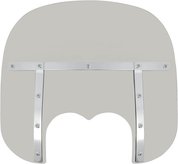 Memphis Shades MEM6937 Memphis Fats Windshield (Dual Cutout) - 19in. - Gradient Burnt Orange - sxspowersports