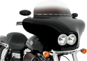 Memphis Shades MEM8867 Plates-Only Kit for Changing Sportshield to Fats/Slim or Batwing Fairing - Polished - sxspowersports