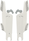 Memphis Shades MEM8871 Plates-Only Kit for Changing Sportshield to Fats/Slim or Batwing Fairing - Polished - sxspowersports