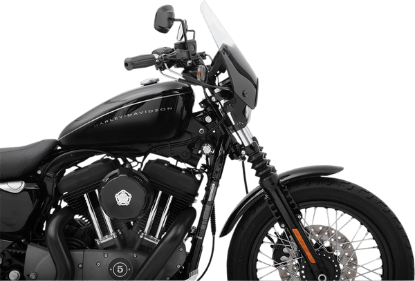 Memphis Shades MEM8923 Trigger-Lock Mount Kit for Sportshield Windshields - Polished - sxspowersports