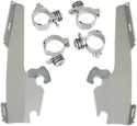Memphis Shades MEM8967 Trigger-Lock Mount Kit for Batwing Fairing and Fats/Slim Windshields - Polished - sxspowersports