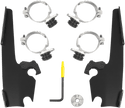 Memphis Shades MEM8967 Trigger-Lock Mount Kit for Batwing Fairing and Fats/Slim Windshields - Polished - sxspowersports