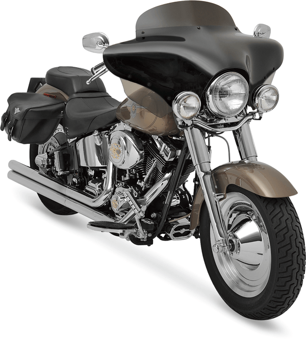 Memphis Shades MEM8967 Trigger-Lock Mount Kit for Batwing Fairing and Fats/Slim Windshields - Polished - sxspowersports