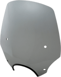 Memphis Shades MEP5213 El Paso Sportshield Windshield (7in. Cutout) - 17in. - Black Smoke - sxspowersports