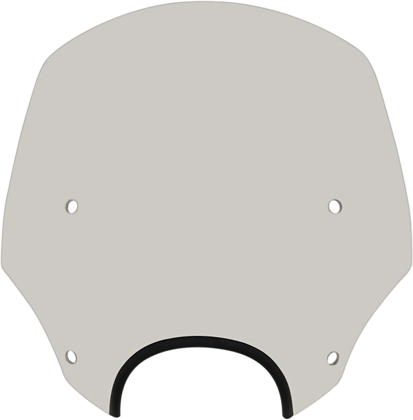 Memphis Shades MEP5221 El Paso Sportshield Windshield (7in. Cutout) - 19in. - Gradient Black - sxspowersports