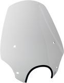 Memphis Shades MEP5283 El Paso Sportshield Windshield (9in. Cutout) - 19in. - Black Smoke - sxspowersports