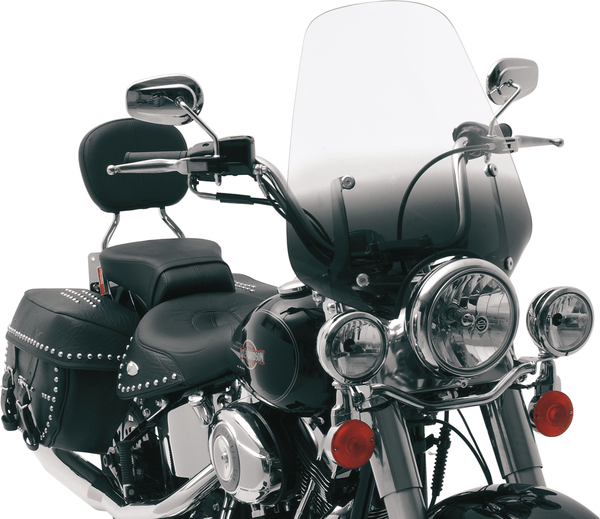 Memphis Shades MEP5311 Rio Grande Sportshield Windshield - Gradient Black - sxspowersports