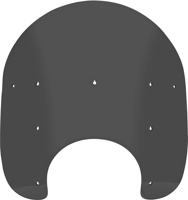 Memphis Shades MEP61210 Replacement Plastic for OEM Windshields - 15in. - Dark Black Smoke - sxspowersports