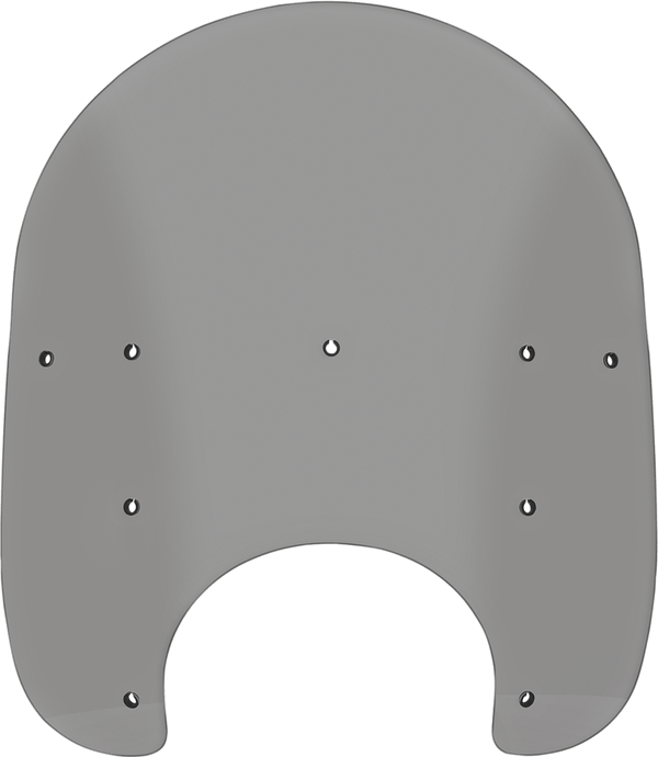 Memphis Shades MEP61210 Replacement Plastic for OEM Windshields - 15in. - Dark Black Smoke - sxspowersports