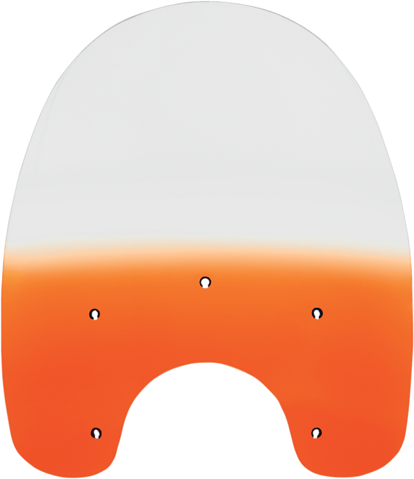 Memphis Shades MEP6187 Replacement Plastic for HD Quick-Release Compact Windshield - 15in. - Gradient Burnt Orange - sxspowersports