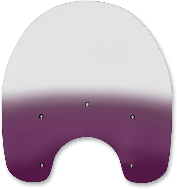 Memphis Shades MEP6187 Replacement Plastic for HD Quick-Release Compact Windshield - 15in. - Gradient Burnt Orange - sxspowersports