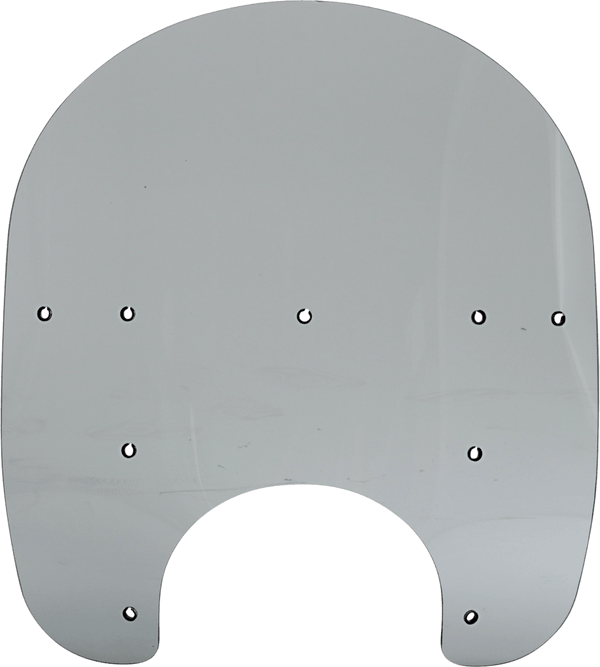 Memphis Shades MEP62212 Replacement Plastic for OEM Windshields - 17in. - Dark Black Smoke - sxspowersports