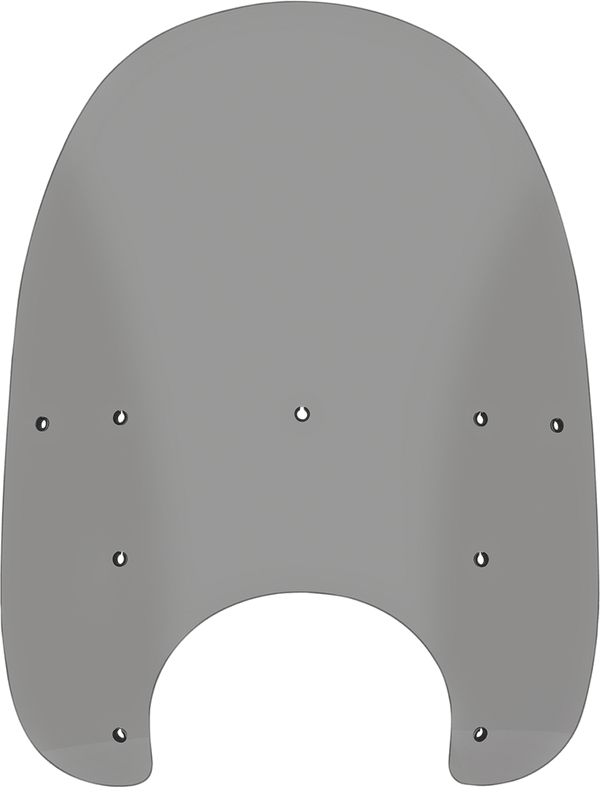Memphis Shades MEP62212 Replacement Plastic for OEM Windshields - 17in. - Dark Black Smoke - sxspowersports