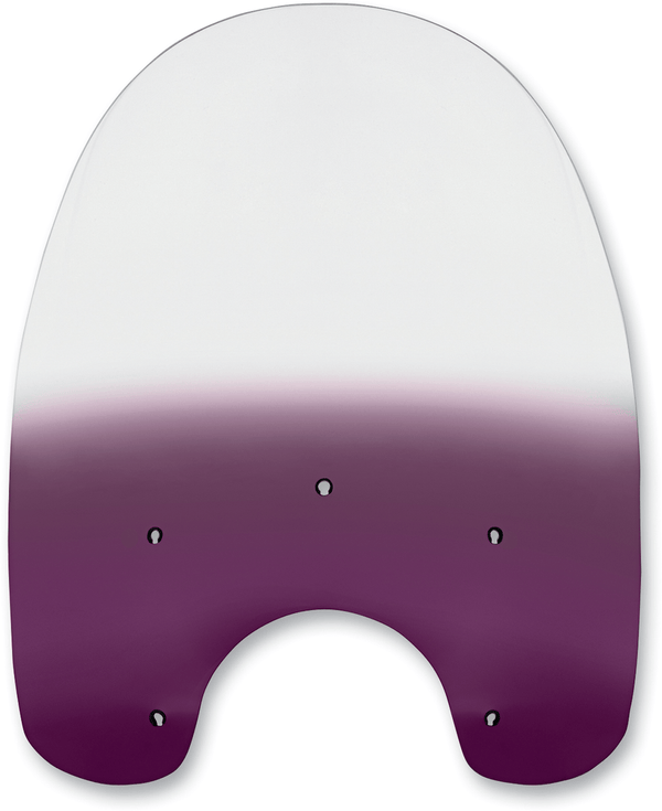 Memphis Shades MEP6284 Replacement Plastic for HD Quick-Release Compact Windshield - 17in. - Gradient Purple - sxspowersports