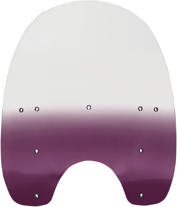 Memphis Shades MEP6284 Replacement Plastic for HD Quick-Release Compact Windshield - 17in. - Gradient Purple - sxspowersports