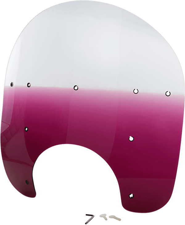 Memphis Shades MEP6355 Replacement Plastic for HD Detachable Compact Windshield - 19in. - Gradient Yellow - sxspowersports